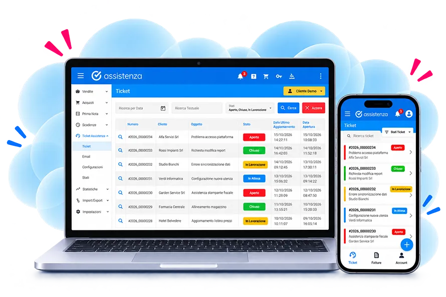 app ticketing gestione ticket assistenza